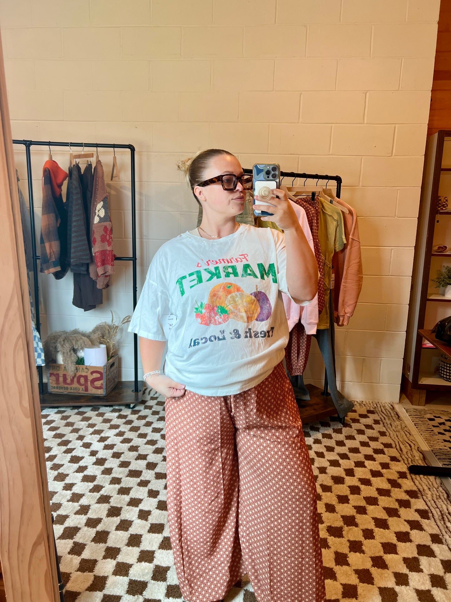 Farmer's Market Oversized Graphic Tee