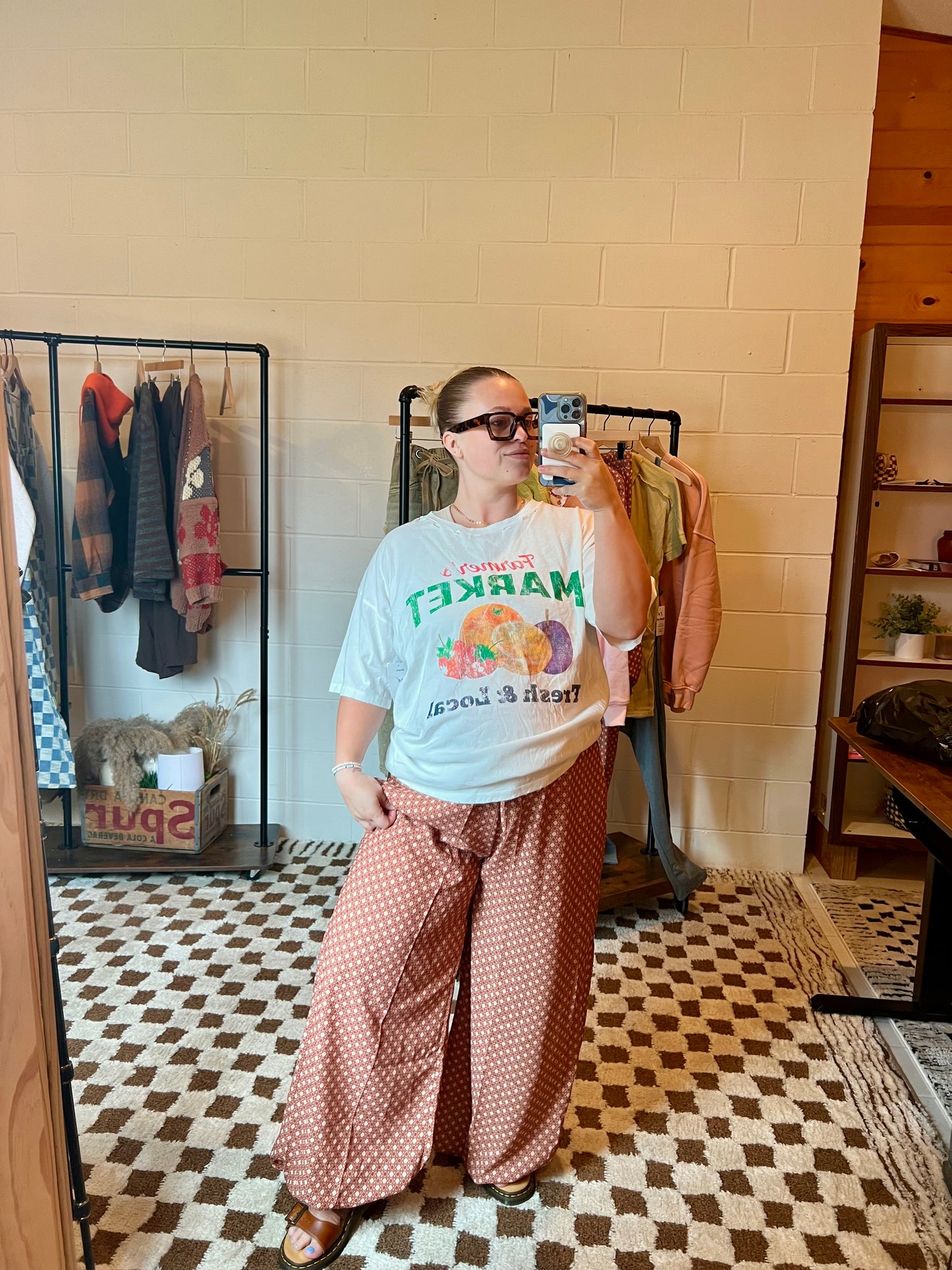 Farmer's Market Oversized Graphic Tee