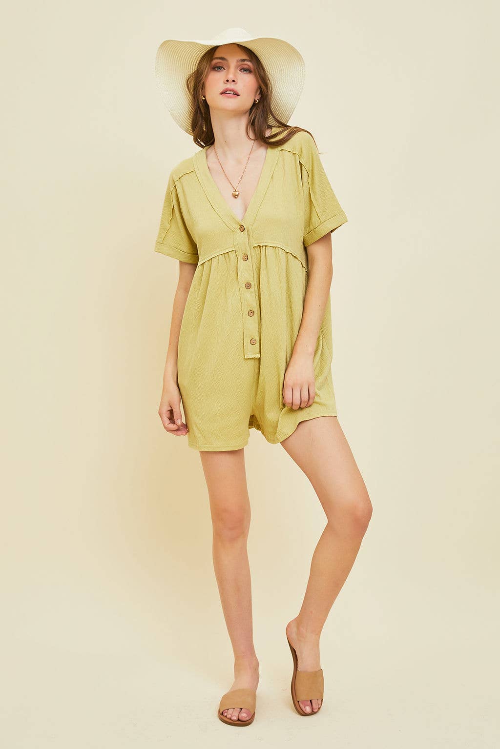 Button-Down Romper