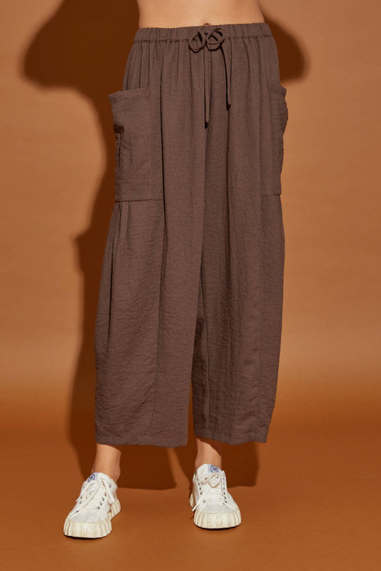 Baggy side pocket pants