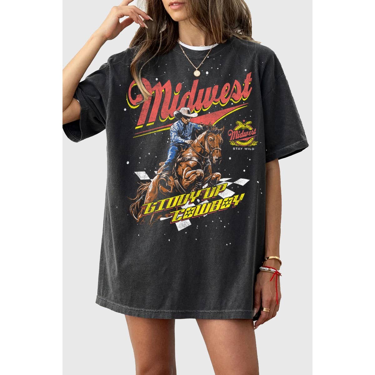 Midwest Oversized Mineral Tee